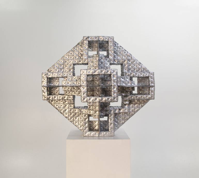 Print of Abstract Geometric Sculpture by Vance Houston