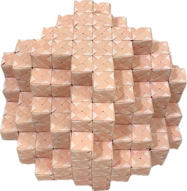 Original Geometric Sculpture by Vance Houston