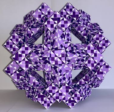 Twisted Pretzel Origami Paper Art thumb