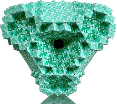 Original Geometric Sculpture by Vance Houston