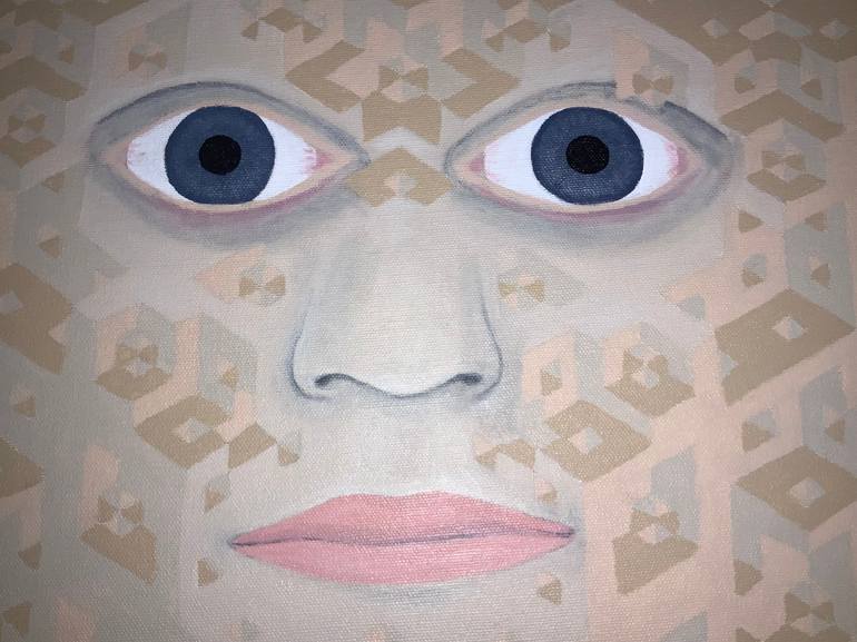 Original Cubism Fantasy Painting by Vance Houston