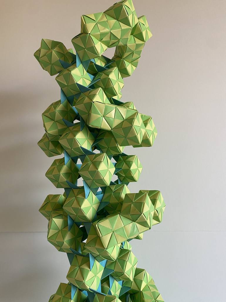 Original Fractal Architecture Sculpture by Vance Houston