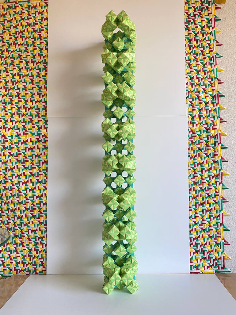 Original Fractal Architecture Sculpture by Vance Houston