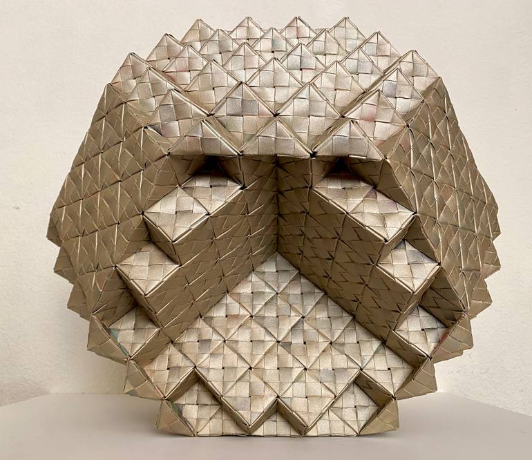 Original Art Deco Architecture Sculpture by Vance Houston