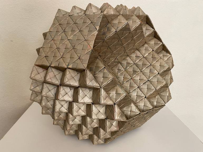 Original Art Deco Architecture Sculpture by Vance Houston