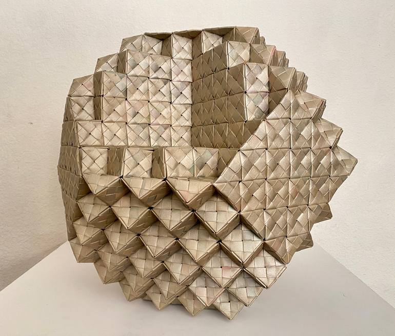 Original Art Deco Architecture Sculpture by Vance Houston