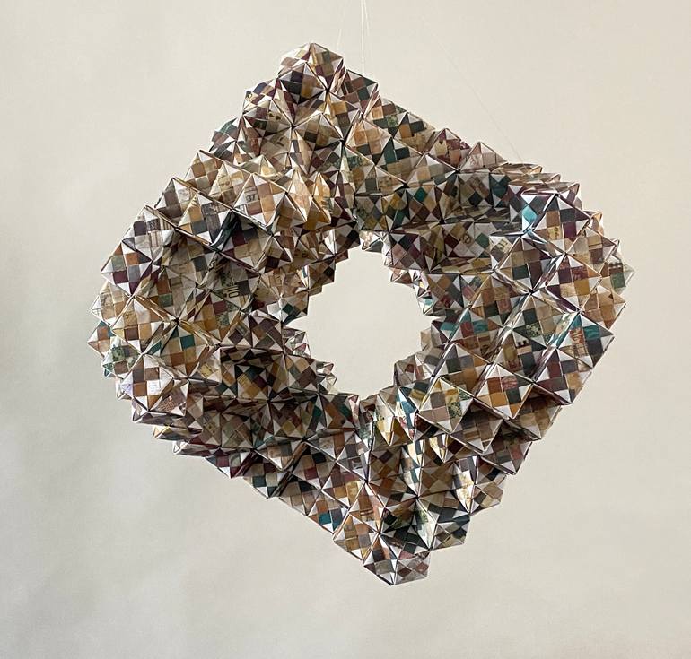 Original Abstract Architecture Sculpture by Vance Houston