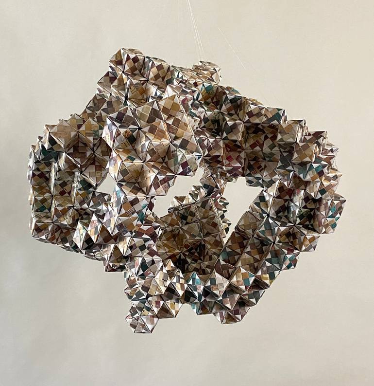 Original Abstract Architecture Sculpture by Vance Houston