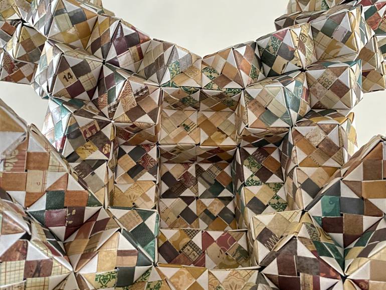 Original Abstract Architecture Sculpture by Vance Houston