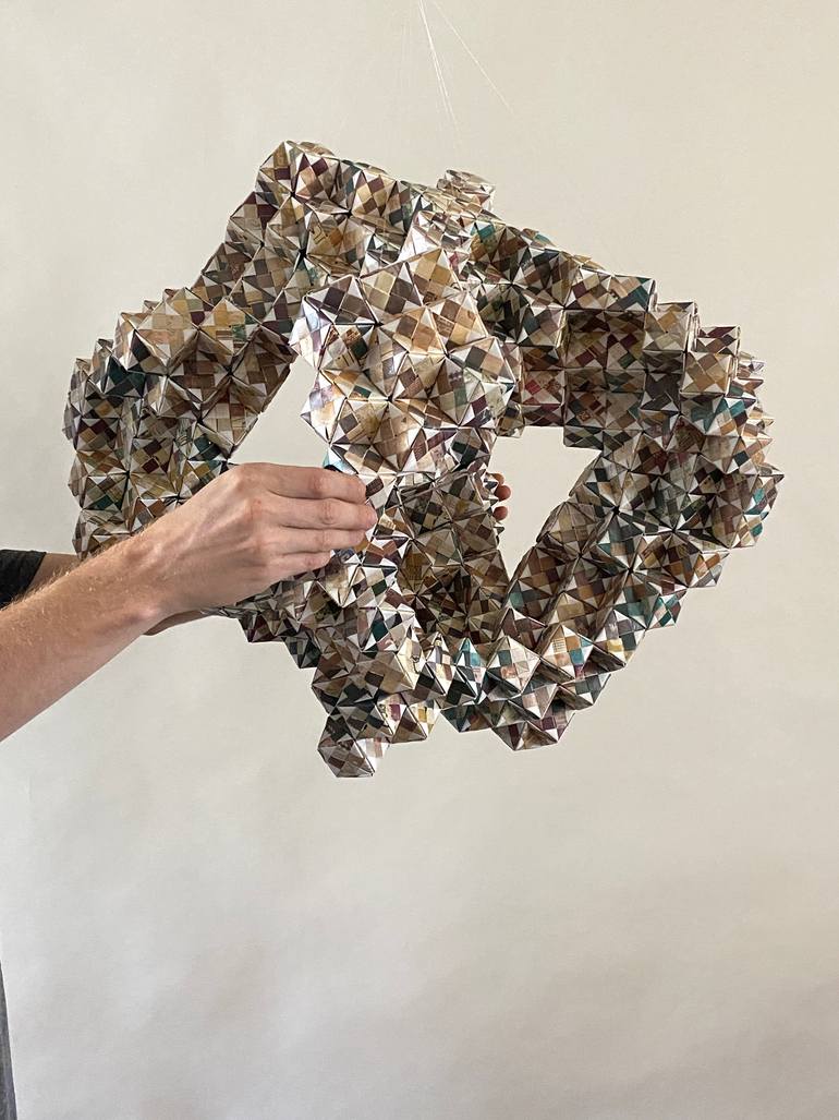 Original Abstract Architecture Sculpture by Vance Houston