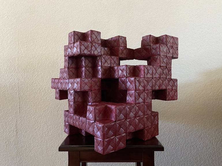 Original Abstract Architecture Sculpture by Vance Houston