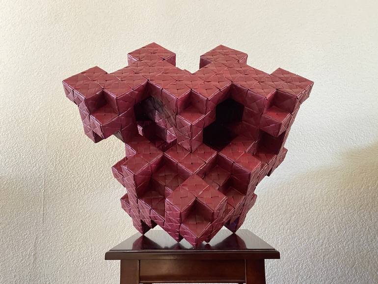 Original Abstract Architecture Sculpture by Vance Houston
