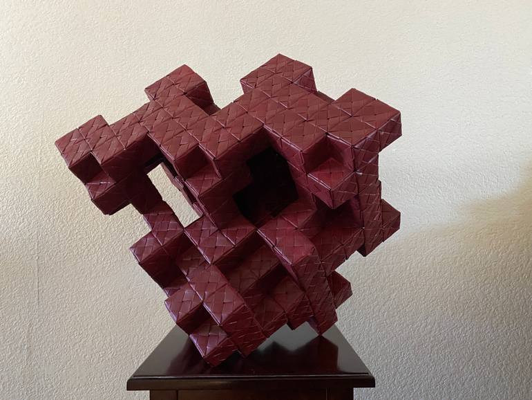Original Abstract Architecture Sculpture by Vance Houston