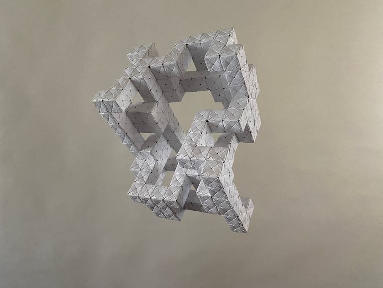 Original Art Deco Abstract Sculpture by Vance Houston