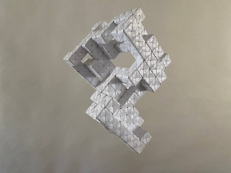 Original Art Deco Abstract Sculpture by Vance Houston