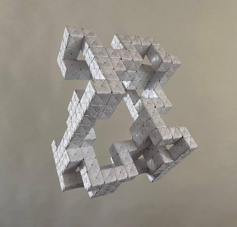 Original Art Deco Abstract Sculpture by Vance Houston