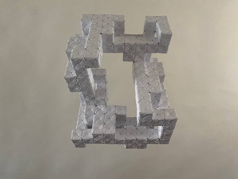 Original Art Deco Abstract Sculpture by Vance Houston