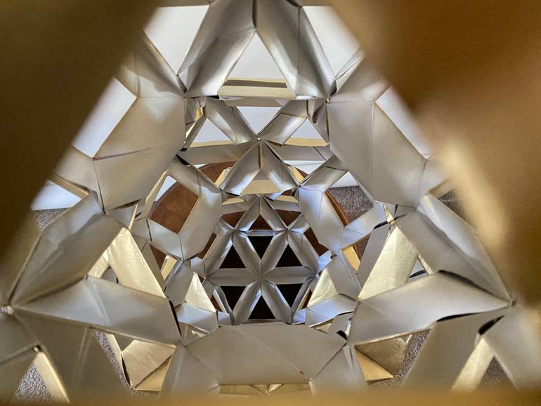 Original Abstract Architecture Sculpture by Vance Houston