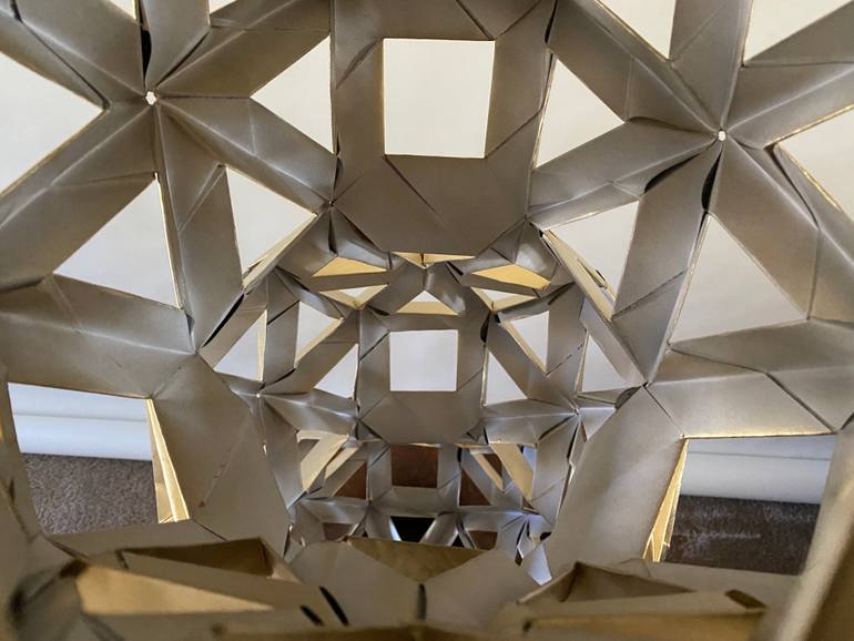 Original Abstract Architecture Sculpture by Vance Houston