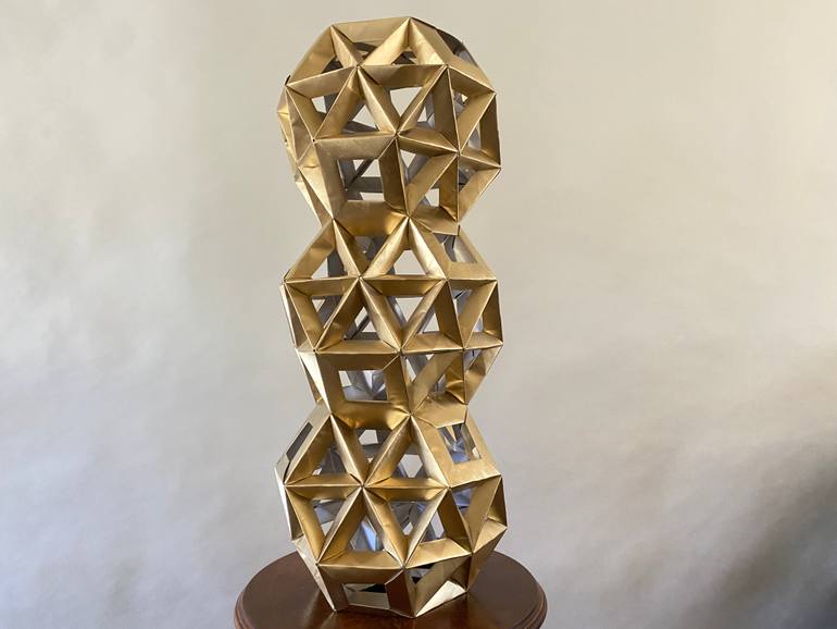 Original Abstract Architecture Sculpture by Vance Houston