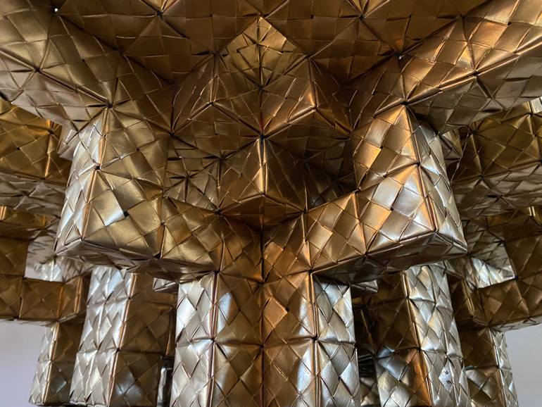 Original Abstract Architecture Sculpture by Vance Houston