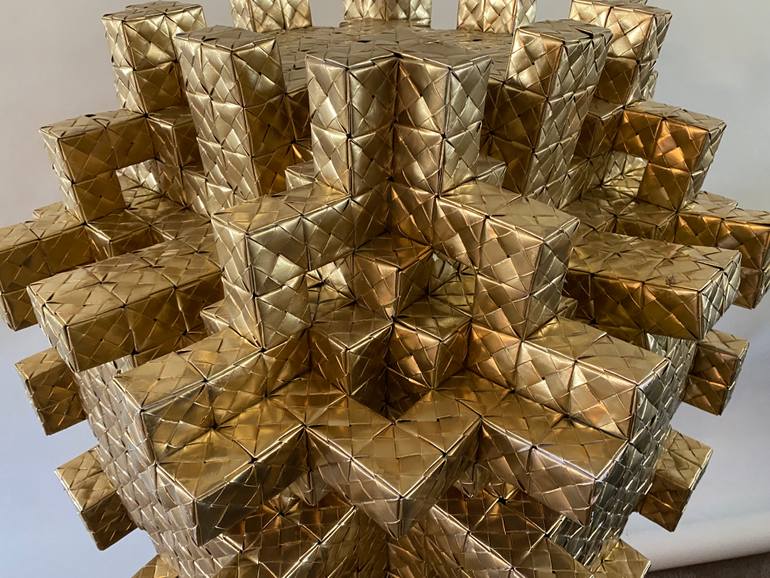 Original Abstract Architecture Sculpture by Vance Houston