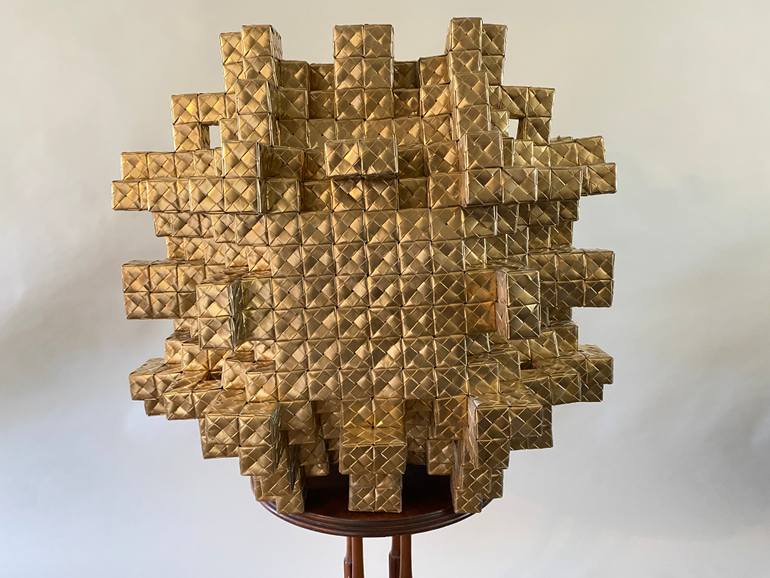 Original Abstract Architecture Sculpture by Vance Houston