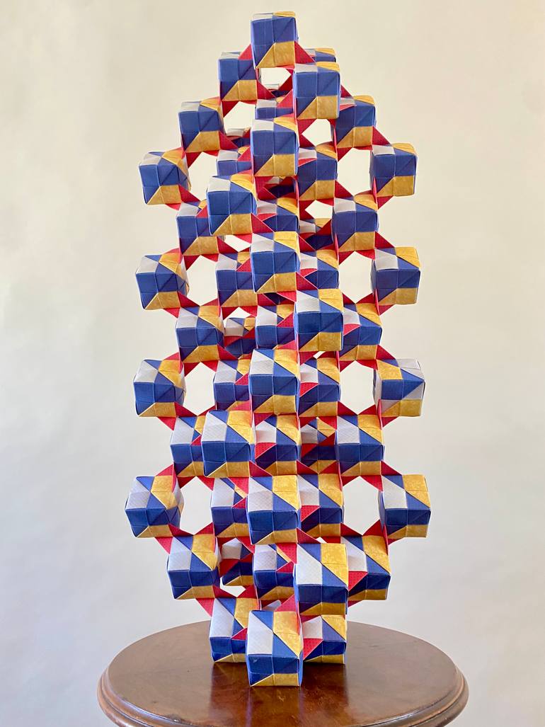 Original Modern Architecture Sculpture by Vance Houston