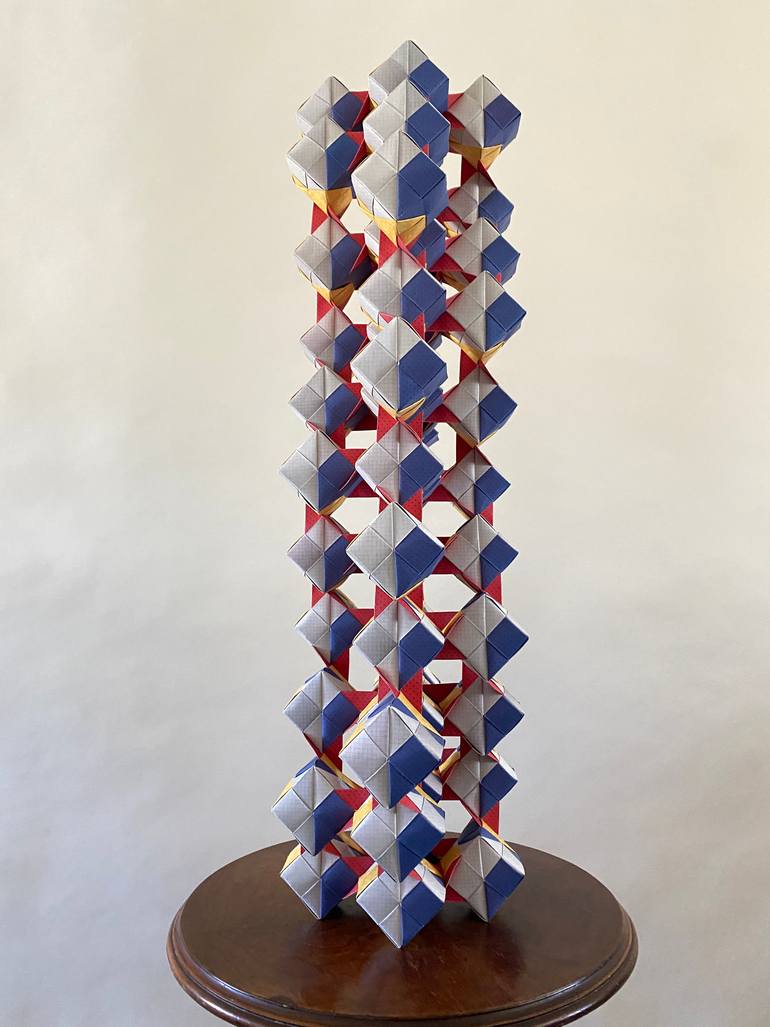 Original Modern Architecture Sculpture by Vance Houston