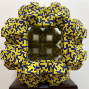 Gem Origami Paper Engineering Polyhedral Cube