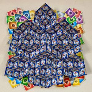 Geometric Wall Relief Pokemon Origami Energy Rainbow