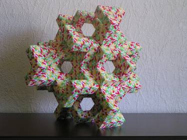 Original Geometric Sculpture by Vance Houston