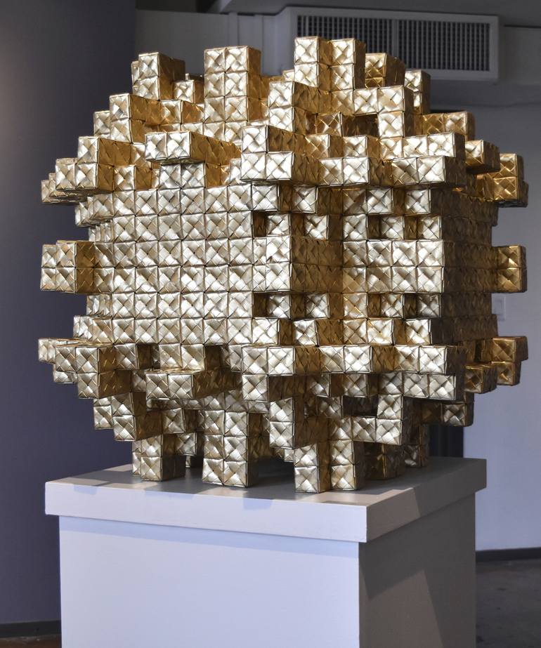 Print of Modern Geometric Sculpture by Vance Houston