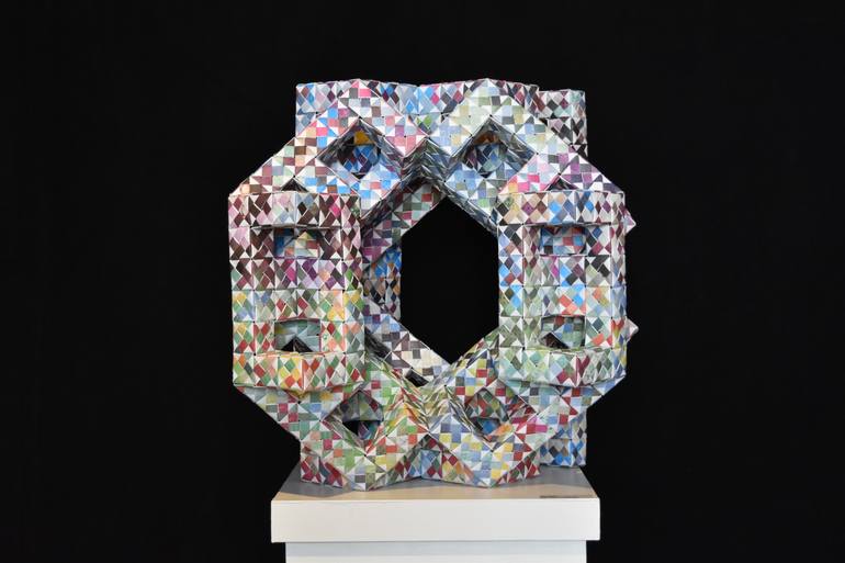 Original Conceptual Abstract Sculpture by Vance Houston