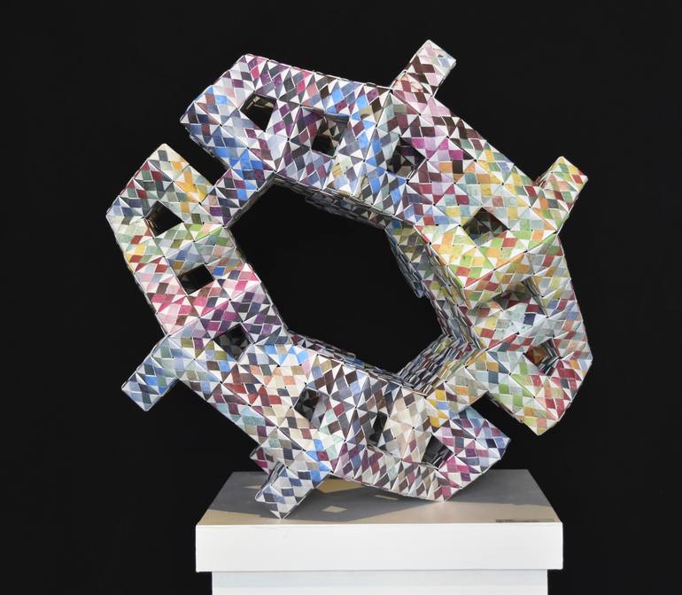 Original Abstract Sculpture by Vance Houston
