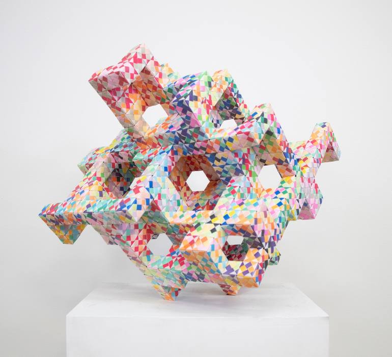 Origami Sculpture (Untitled) Sculpture by Vance Houston | Saatchi Art