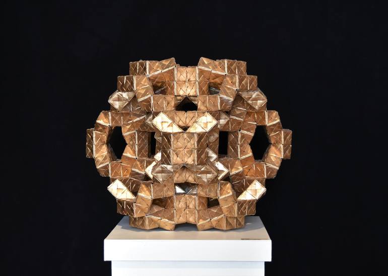 Original Geometric Sculpture by Vance Houston