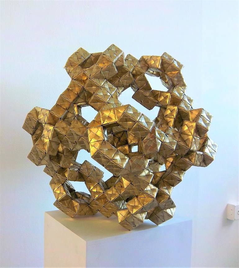 Original Geometric Sculpture by Vance Houston