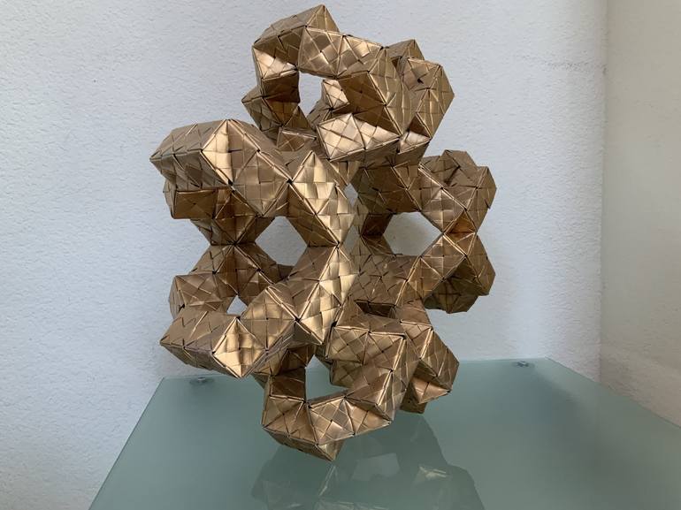 Original Paper Abstract Sculpture by Vance Houston