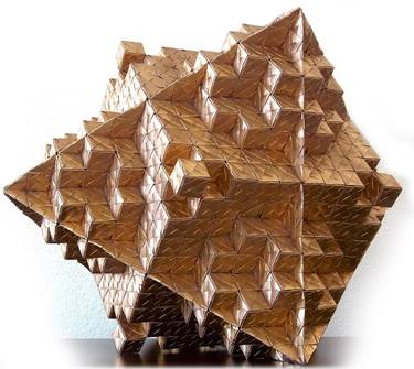 Giant Architectural Origami - Octahedron Hexahedron Pyramid Cube thumb