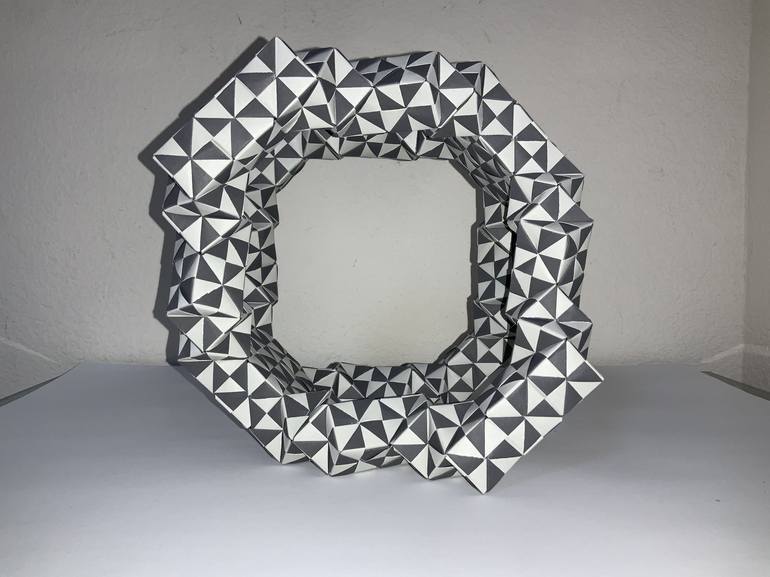 Original 3d Sculpture Geometric Sculpture by Vance Houston