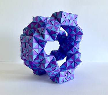 Paper Pinwheel Origami Prototype Cubic Composition thumb