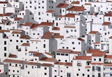 Original Realism Cities Paintings by Carlos María Ferreira Soto