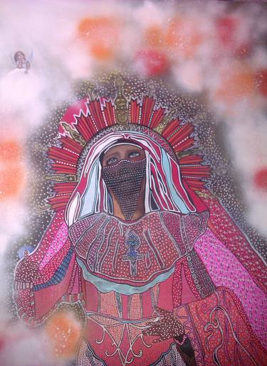 Print of Surrealism Religious Paintings by Jose Visamu