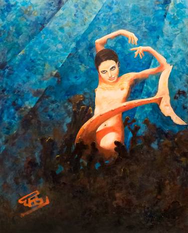 Original Expressionism Nude Paintings by Toby Weston