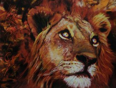 Original Animal Painting by Mandy Thomas