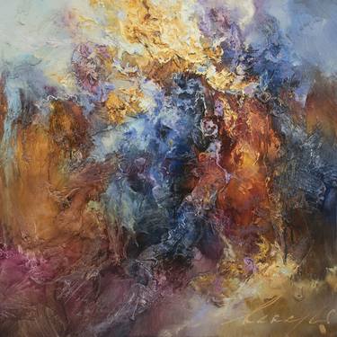 Original Abstract Expressionism Abstract Paintings by Andrew Manaylo