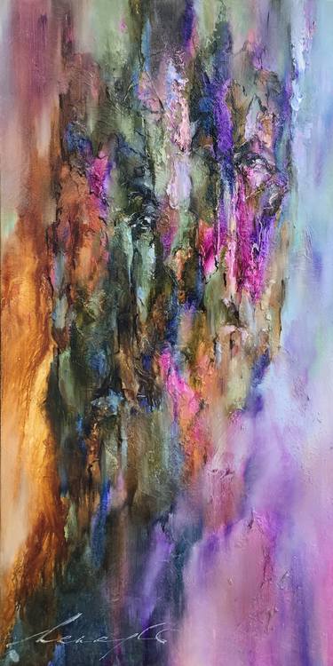Original Abstract Expressionism Abstract Paintings by Andrew Manaylo