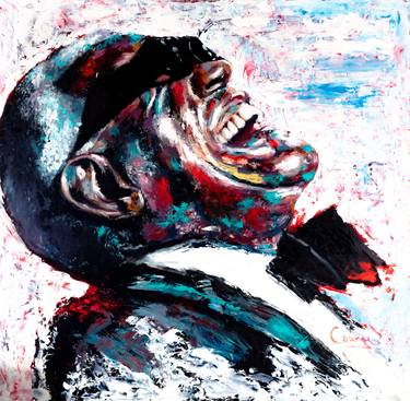 Original Expressionism Celebrity Paintings by Mark Courage