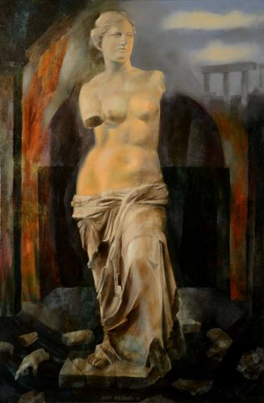 Print of Realism Nude Paintings by Jukka Nopsanen
